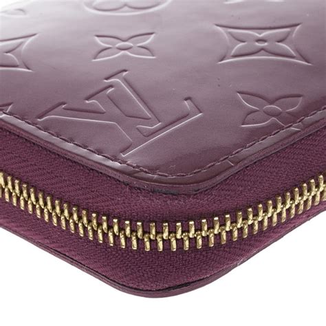 purple lv wallet